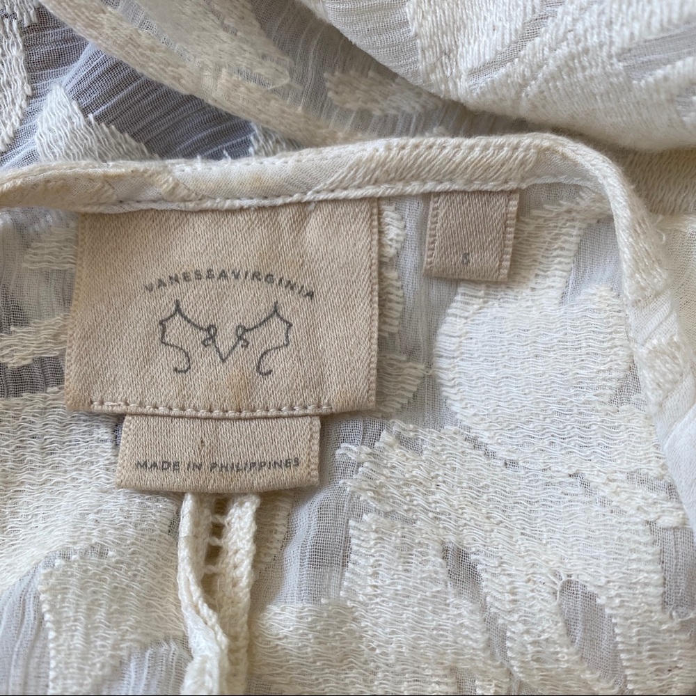 Anthropologie embroidered tank top - Picture 8 of 9